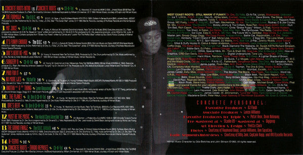 Dr. Dre : Concrete Roots Anthology (CD, Comp)
