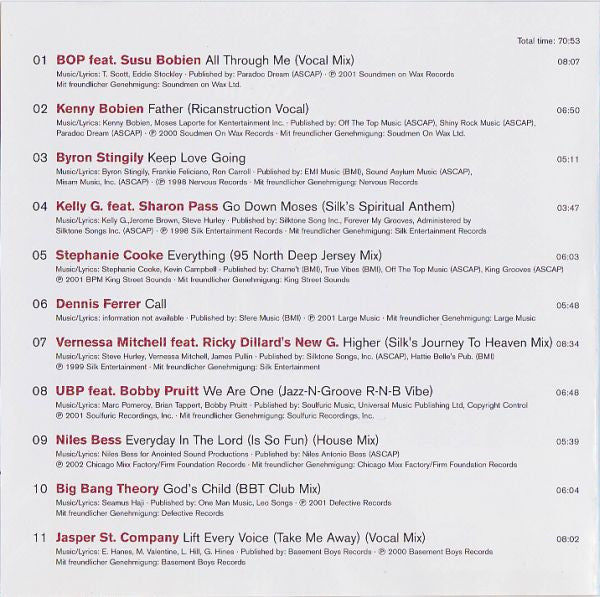 Various : Praise The Bass! (CD, Comp, Copy Prot., Mixed)