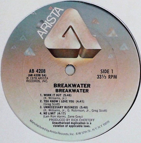 Breakwater : Breakwater (LP, Album, Pit)