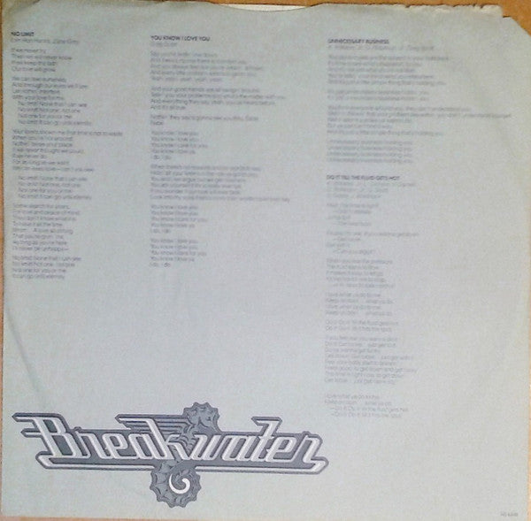 Breakwater : Breakwater (LP, Album, Pit)