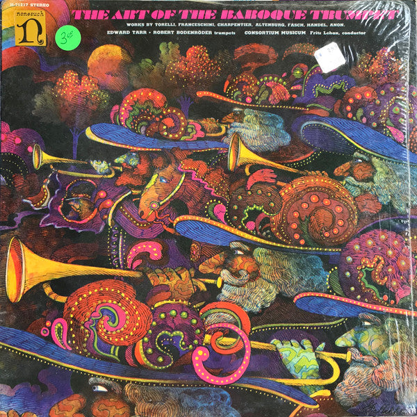 Edward H. Tarr, Robert Bodenröder, Consortium Musicum (2), Fritz Lehan : The Art Of The Baroque Trumpet (LP, Album)