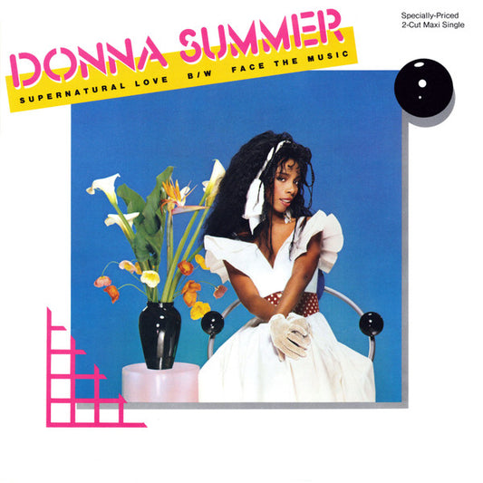 Donna Summer : Supernatural Love B/W Face The Music (12", Maxi)