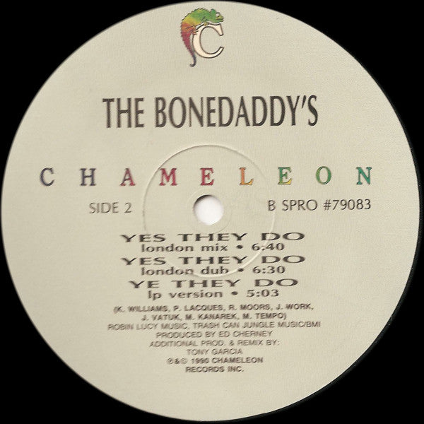 The Bonedaddys : Yes They Do (12", Promo)