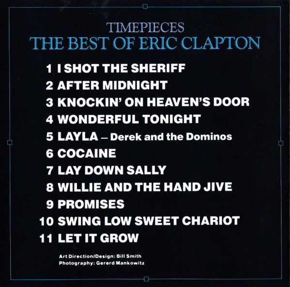 Eric Clapton : Time Pieces - The Best Of Eric Clapton (CD, Comp, Club, RE, UML)