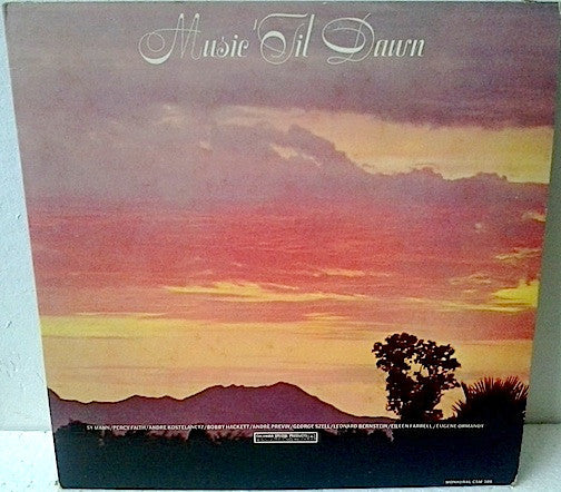 Various : Music 'Til Dawn (LP, Comp, Mono)
