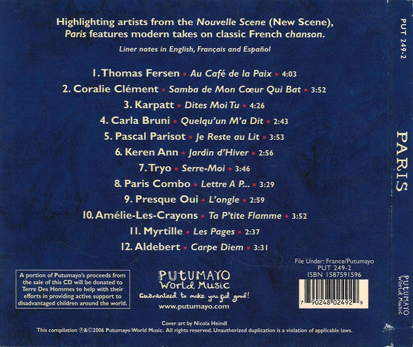 Various : Paris (CD, Comp, Dig)