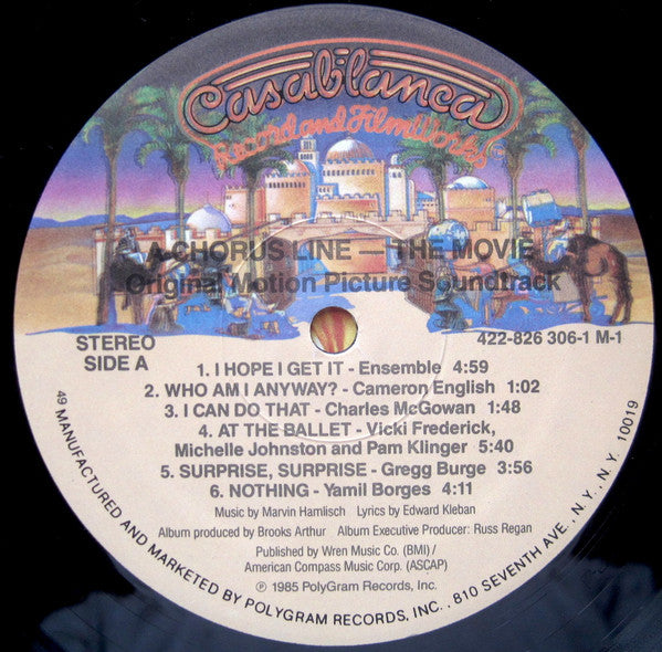 Various : A Chorus Line - Original Motion Picture Soundtrack (LP, Album, Gat)