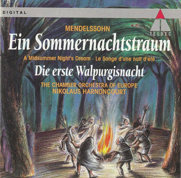 Felix Mendelssohn-Bartholdy, The Chamber Orchestra Of Europe, Nikolaus Harnoncourt : Ein Sommernachtstraum | Die Erste Walpurgisnacht (CD, Club, BMG)