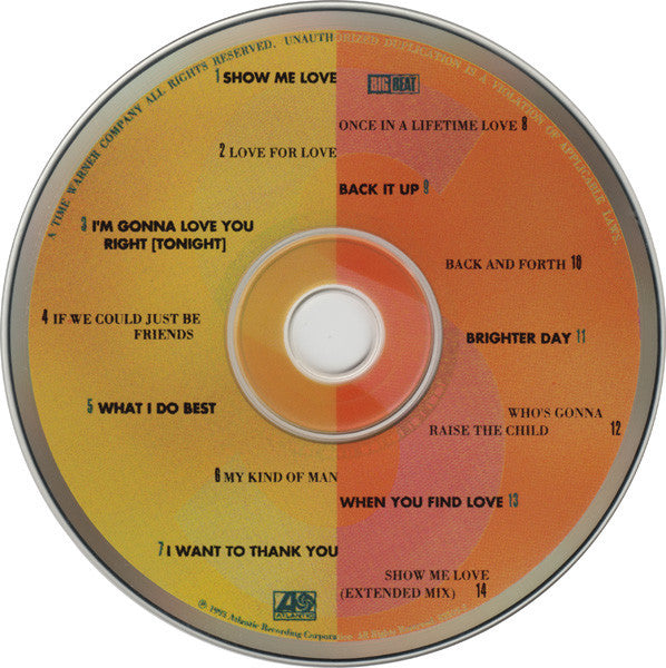 Robin S. : Show Me Love (CD, Album)