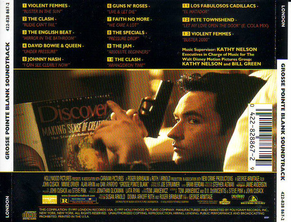 Various : Grosse Pointe Blank Soundtrack (CD, Comp)