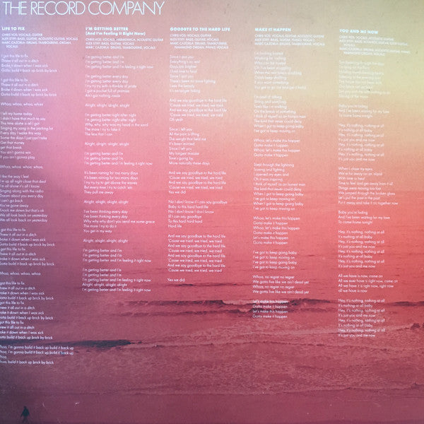 The Record Company : All Of This Life (LP, Album, Ltd, Cle)