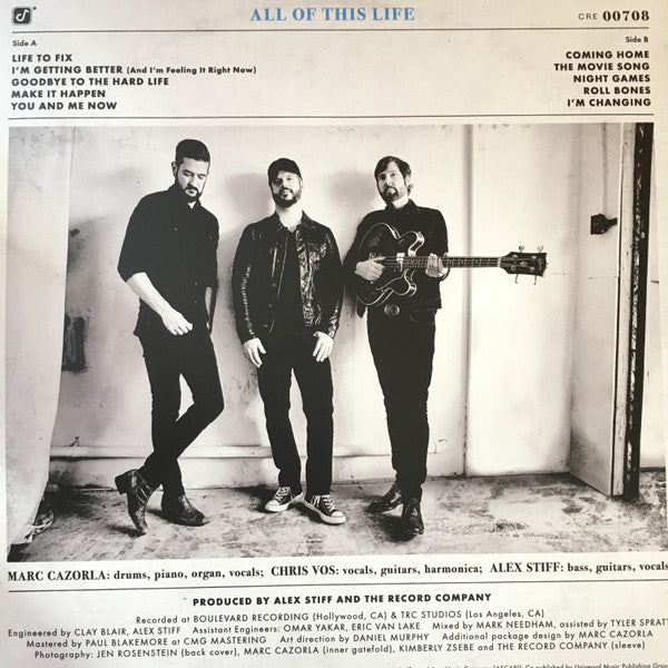 The Record Company : All Of This Life (LP, Album, Ltd, Cle)