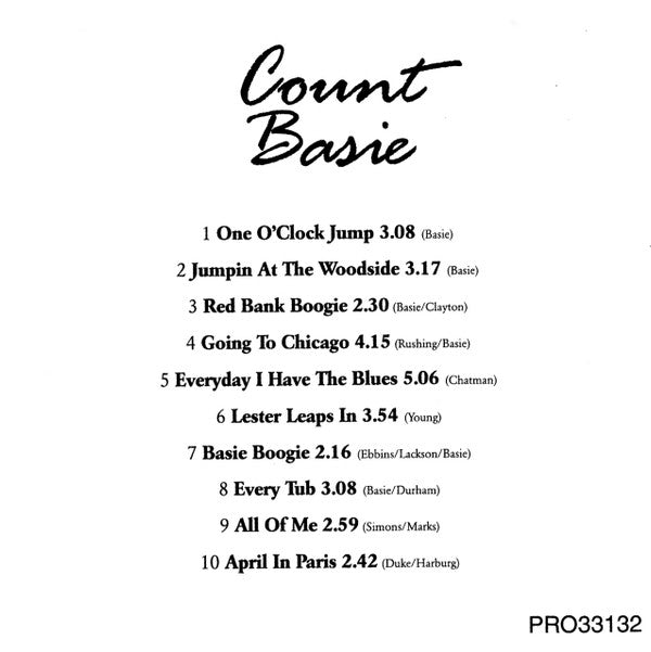 Count Basie : A Profile Of Count Basie (CD, Comp)