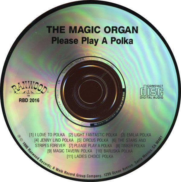 The Magic Organ : Please Play A Polka (CD, Album, RE)