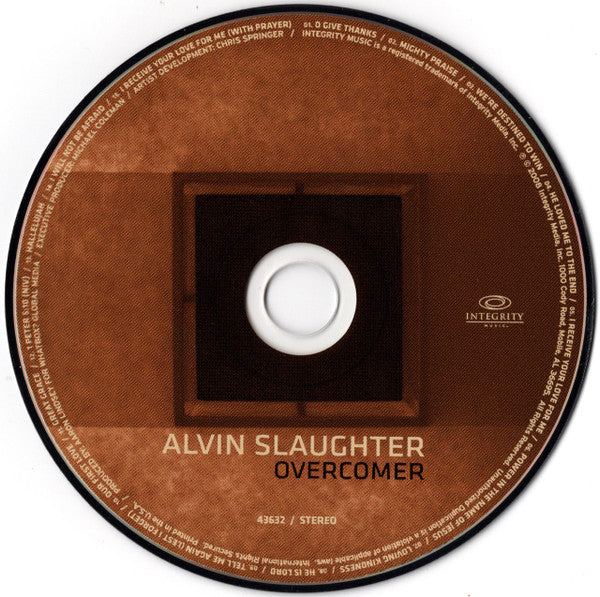 Alvin Slaughter : Overcomer (CD, Album)
