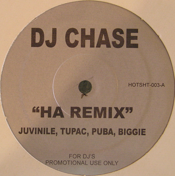 DJ Chase (2) : Ha (Remix) / You Don't Love Me (Remix) (12", Promo)