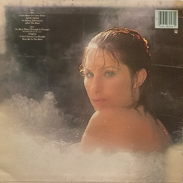 Barbra Streisand : Wet (LP, Album, San)
