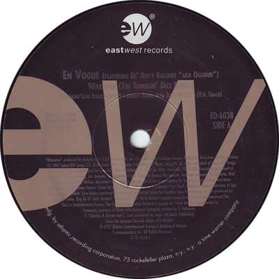 En Vogue Featuring Ol' Dirty Bastard : Whatever (The Tumblin' Dice Remixes) (12", Promo)