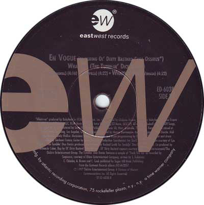 En Vogue Featuring Ol' Dirty Bastard : Whatever (The Tumblin' Dice Remixes) (12", Promo)