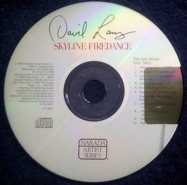 David Lanz : Skyline Firedance (2xCD, Album)