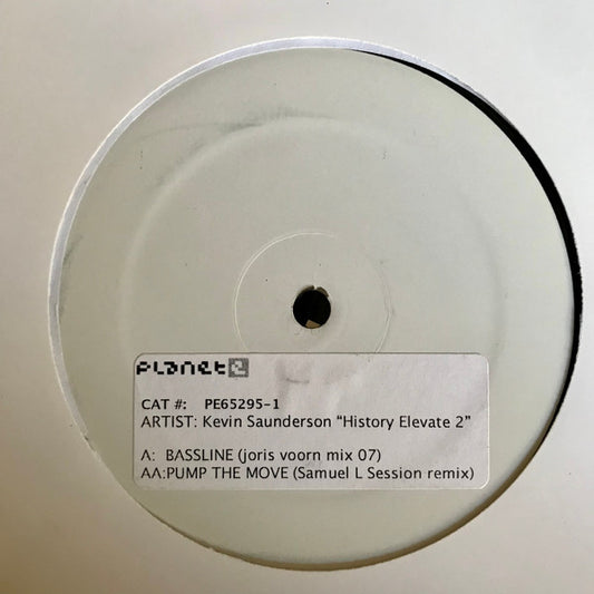 Kevin Saunderson : History Elevate 2 (12", W/Lbl)