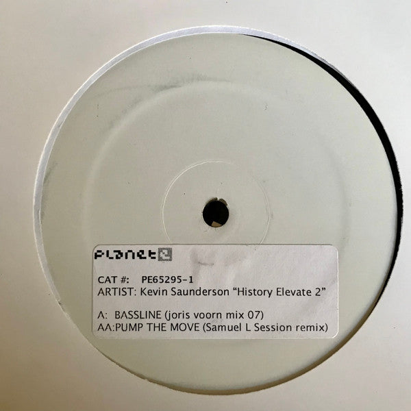 Kevin Saunderson : History Elevate 2 (12", W/Lbl)
