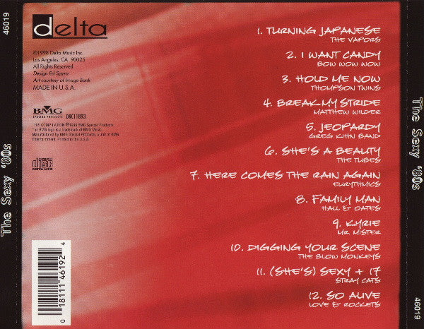 Various : The Sexy 80's (CD, Comp)