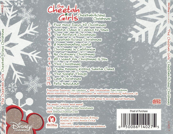 Cheetah Girls : Cheetah-Licious Christmas (CD, Album, Enh)