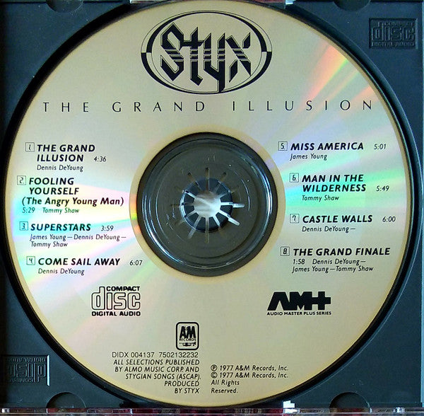 Styx : The Grand Illusion (CD, Album, RE)