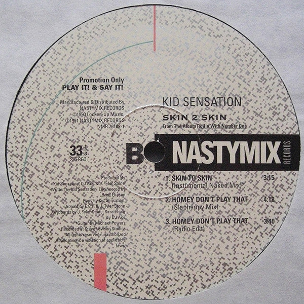 Kid Sensation : Skin 2 Skin (12", Promo)