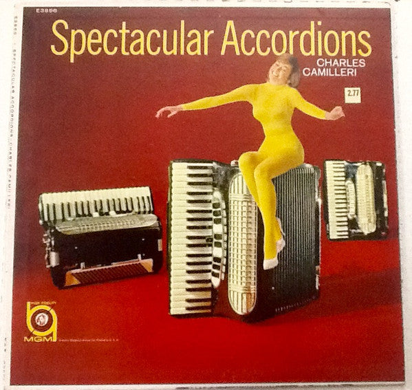 Charles Camilleri (2) : Spectacular Accordions (LP, Mono)
