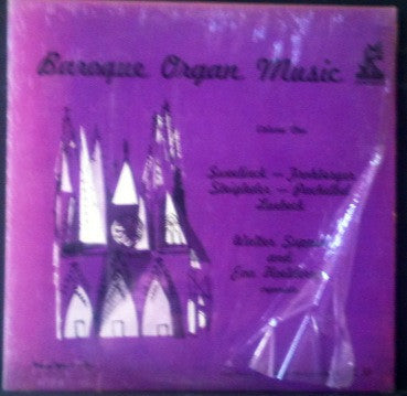 Walter Supper, Eva Hölderlin : Baroque Organ Music (Volume 1) (LP)