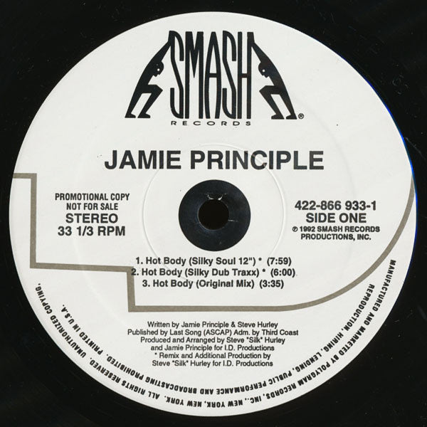 Jamie Principle : Hot Body (12", Promo)