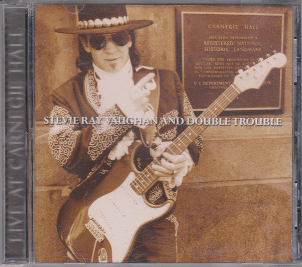 Stevie Ray Vaughan & Double Trouble : Live At Carnegie Hall (CD, Album, Club, RP, DAD)