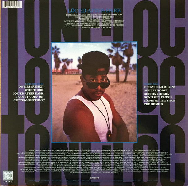 Tone Loc : Loc'ed After Dark (LP, Album, RE)