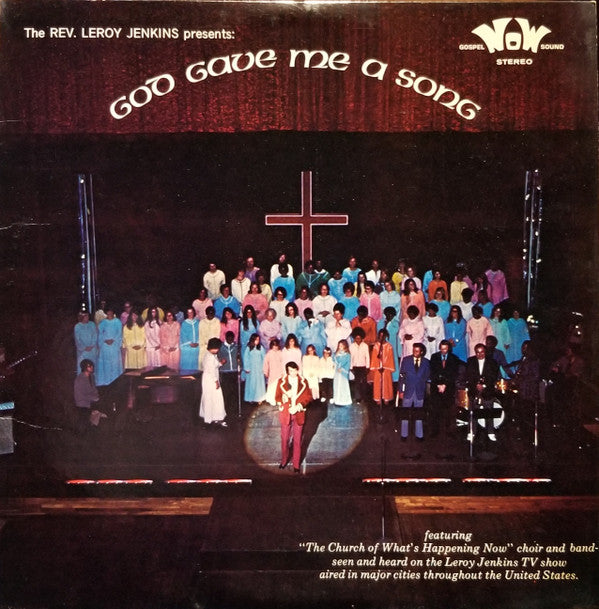 Rev. Leroy Jenkins : The Rev. Leroy Jenkins Presents: God Gave Me A Song (LP, Album)