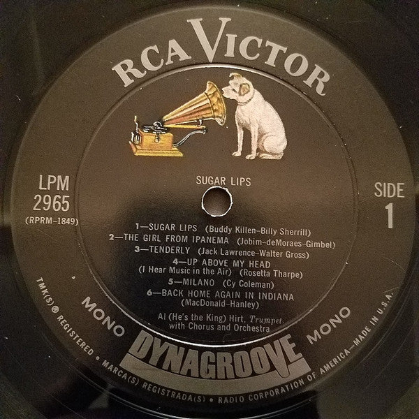 Al Hirt : Sugar Lips (LP, Album, Mono, Roc)