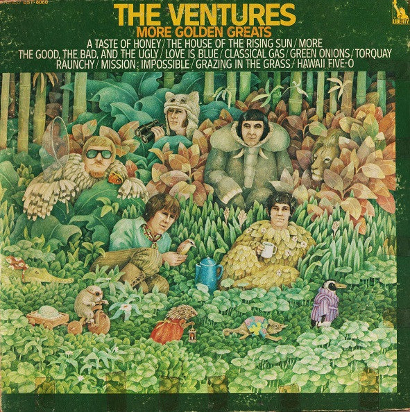 The Ventures : More Golden Greats (LP, Comp, Gat)