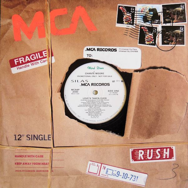 Chanté Moore : Love's Taken Over (12", Promo)