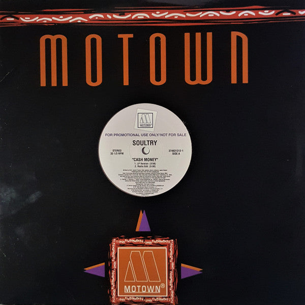 Soultry : Cash Money (12", Promo)