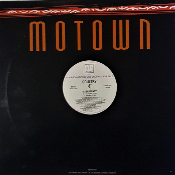 Soultry : Cash Money (12", Promo)