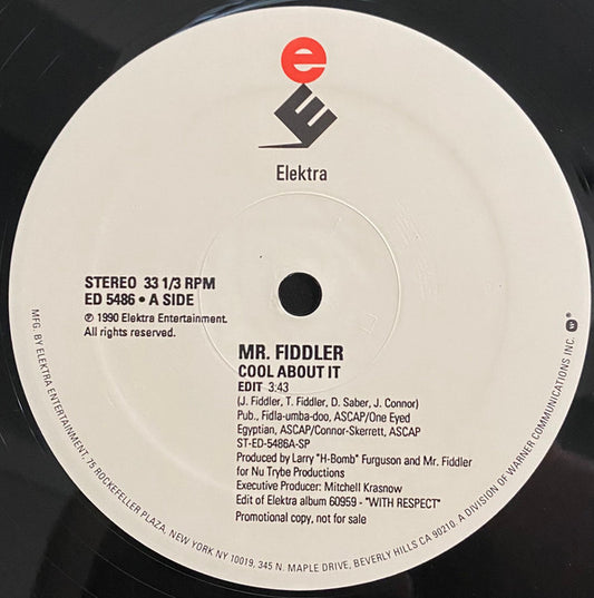 Mr. Fiddler : Cool About It (12", Promo)