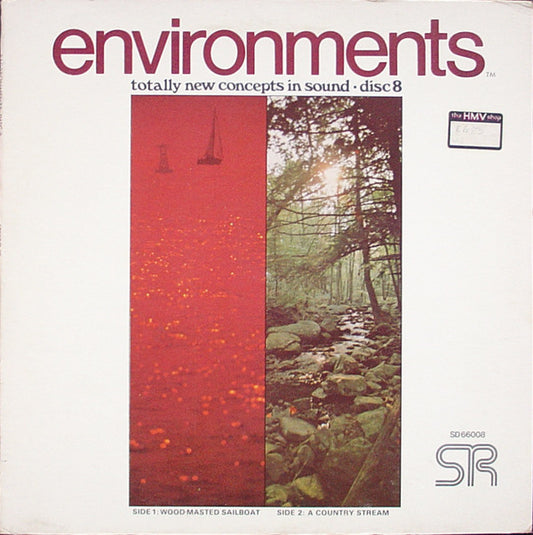No Artist : Environments (Totally New Concepts In Sound - Disc 8) (LP, Quad, Gat)
