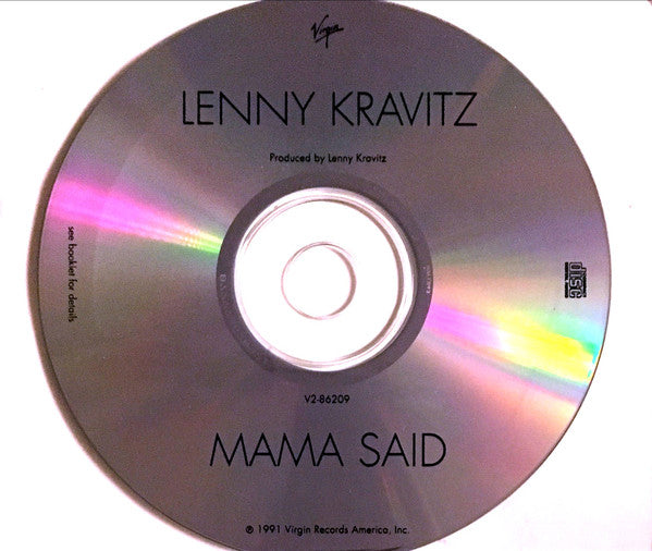 Lenny Kravitz : Mama Said (CD, Album, RP)