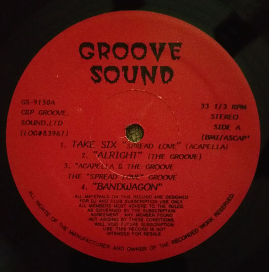 Various : Groove Sound (12", Comp, Unofficial)