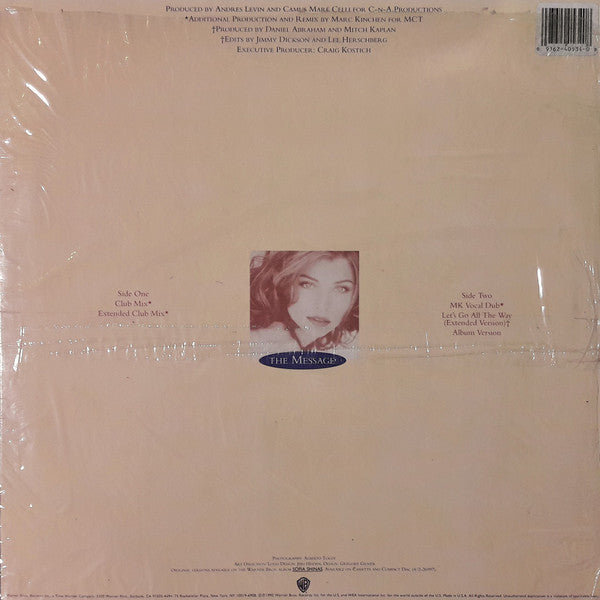 Sofia Shinas : The Message (12")