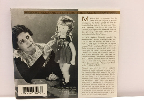 Madame Alexander : The Commemorative Album (CD, Album, RE)