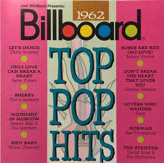 Various : Billboard Top Pop Hits, 1962 (CD, Comp)