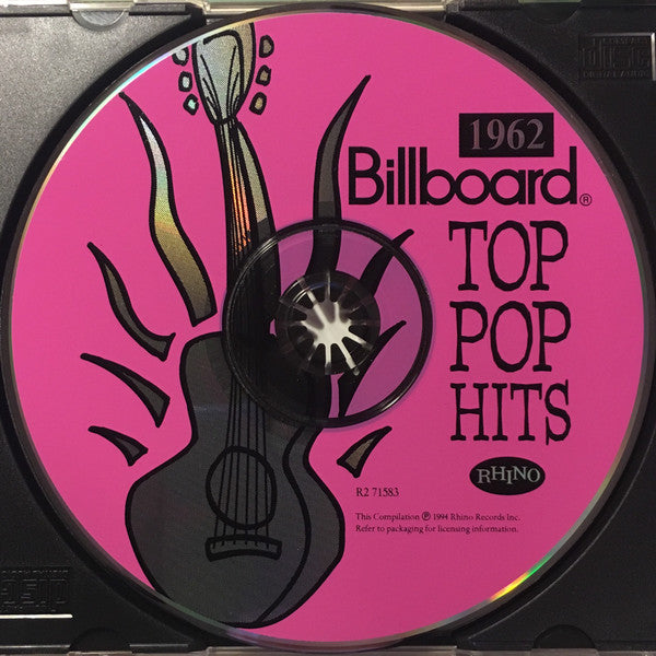 Various : Billboard Top Pop Hits, 1962 (CD, Comp)