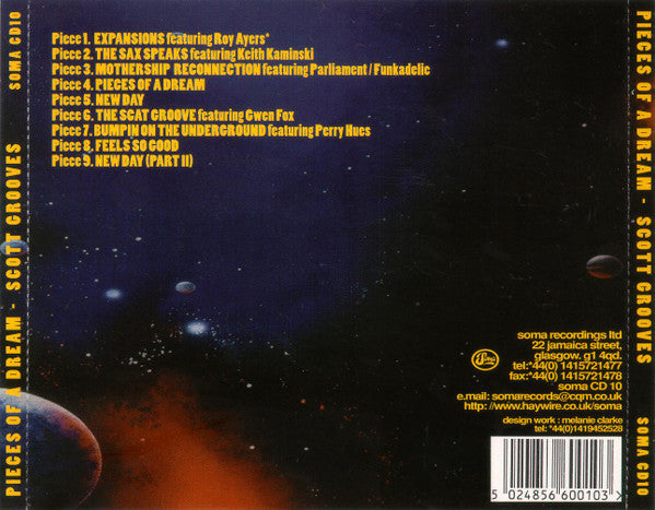 Scott Grooves : Pieces Of A Dream (CD, Album)